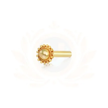 0 SIZE GOLD NOSEPIN